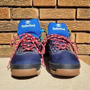 Timberland Retro Pack Euro Men’s Hiking Boots 11.5 Blue Yellow Gold